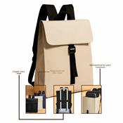 Mochila Couro Sintético 13L- M8346